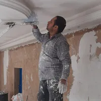 گچکارری کچخاک و سفید طرح نورمخفی ابزار رابیس