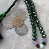 تسبیح کلکسیونی کارشده بسیار شیک قدیمی|کلکسیون اشیاء عتیقه|پرند, فاز ۵|دیوار