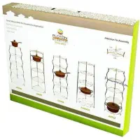 استند و پایه قابلمه استیل ضد زنگ مارک پلوتون|آب‌چکان و نظم‌دهنده ظروف|نیشابور, هفده شهریور|دیوار