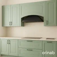 کابینت زیتونی نئوکلاسیک|مصالح و تجهیزات ساختمان|بابل, |دیوار