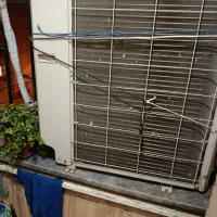 یک عدد فرام کولر گازی اسپیلت دحد نو با سایه بان