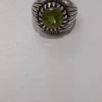 انگشتر زبرجد ویاقوت کبود وگارنت|جواهرات|خمینیشهر, |دیوار