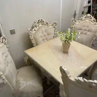 میز نهار خوری 4نفر سلطنتی چوب راش|میز و صندلی غذاخوری|فردیس, نسترن غربی|دیوار