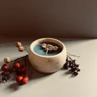 شمع های فانتزی و جار و چوبی