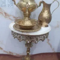 سماورذغالی برنجی برنزی اصل کاملن سالم استفاده نشده|سماور، چایساز، قهوهساز|قدس, شهرقدس|دیوار