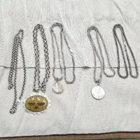 انواع زنجیر وپلاک نقره سنگین وسبک