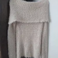 بلوز بافت مجلسی یقه قایقی|لباس|زنجان, |دیوار