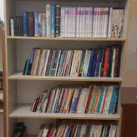 قفسه|کتابخانه، شلف، قفسه‌های دیواری|هشتگرد, فاز ۲ مهستان|دیوار