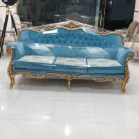 مبل استیل کلاسیک ۹نفره تمام راش درحدنو مدل یکتا|مبلمان خانگی و میز عسلی|رشت, آزادگان|دیوار