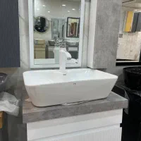 روشویی کابینتی پتینه pvc/تولیدی/تک قیمت عمده|لوازم سرویس بهداشتی|شیراز, شهرک گلها|دیوار