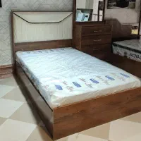 تختخواب یک و نیم نفره تخت ۱۲۰ تخت خواب|تخت و سرویس خواب|اردبیل, |دیوار