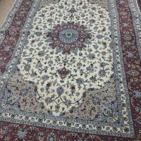 فرش دستباف ۹ متزی کرم|فرش|کاشان, بازار کاشان|دیوار