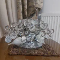 لوستر دیواری کریستال وگوی|لوستر و چراغ آویز|اندیشه, شهرک کوثر|دیوار