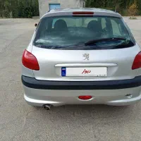 پژو۲۰۶تیپ۲دوره رنگ جلوعقب پلمپ|خودرو سواری و وانت|بوکان, |دیوار