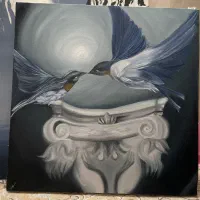 تدریس و فروش تابلو رنگ روغن