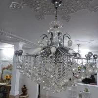 لوستر استیل سالم ۱۶ شاخه و ۱۲ شاخه