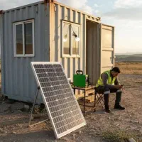 سیستم تامین روشنایی با انرژی خورشیدی و پنل