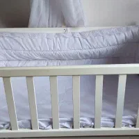 تخت کنار مادر در حد نو + تشک آکبند (رشت)|اسباب و اثاث بچه|رشت, کاکتوس|دیوار