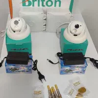 پکیج ۴ کانال دوربین مداربسته صدا دار بدون هارد