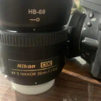 دوربین نیکون D5300 با لنز ثابت ۳۵MMسری G|دوربین عکاسی و فیلم‌برداری|شیراز, میانرود|دیوار