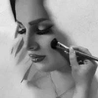 نقاشی چهره سیاهقلم مدادرنگ رنگ روغن|تابلو، نقاشی، عکس|شیراز, فرهنگ شهر|دیوار