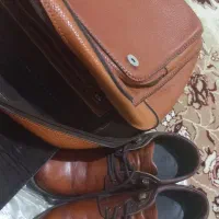 کوله و کفش چرم|کیف، کفش، کمربند|پاکدشت, پاکدشت (مامازند)|دیوار