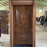 درب ضدسرقت طرح کلاسیک شیشه خور ۳۲۹۸۸