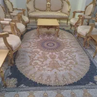 مبل نه نفره سلطنتی|مبلمان خانگی و میز عسلی|کرج, گلشهر|دیوار