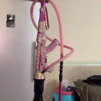 قلیون طرح تفنگ کلاش