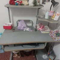 میز کامپیوتر سالم بزرگ وجادار