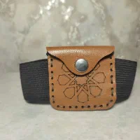 بازوبند و گردنی چرم طبیعی