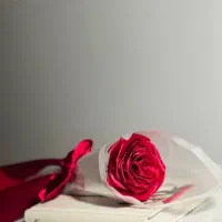 گل ربانی تک شاخه|گل مصنوعی|شاهرود, |دیوار