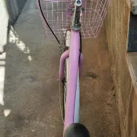 دوچرخه سفید و صورتی سالم در حد نو|دوچرخه، اسکیت، اسکوتر|بندر انزلی, نیمه شعبان|دیوار