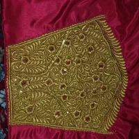 شلوار گلابتونی چرخی