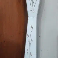 گلدان ایستاده چوبی بلند