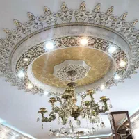 دور لوستری . آذین سقف . سپاهان سقف. گل ابزار|خدمات پیشه و مهارت|خمینی‌شهر, |دیوار