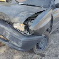 پراید تصادفی