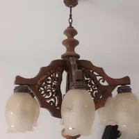 لوستر چوبی|لوستر و چراغ آویز|گرگان, |دیوار