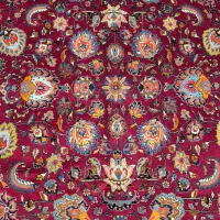 فرش دستباف ۱ تخته ۱۲ متری افشان. گالری فرش ایران|فرش|مشهد, حجت|دیوار