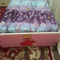 یک عددتخت خواب دخترانه همراه باتشک|تخت و سرویس خواب|اهواز, کمپلو شمالی|دیوار