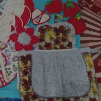 دوخت سرویس پارچه ای آشپزخانه عروس