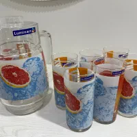 پارچ و لیوان Luminarc اصل فرانسه آکبند