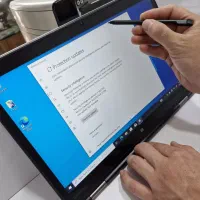 لپ تاپ لمسی لنوو cpu i7 و چرخش ۳۶۰ درجه همراه قلم