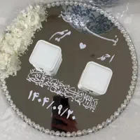 ست جا حلقه|صنایع دستی و سایر لوازم تزئینی|سلماس, |دیوار