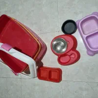ظرف خاک ،آب و غذا