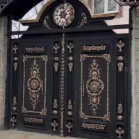 درب حیاط اهنی