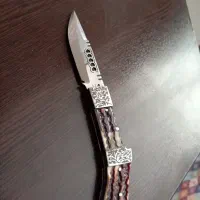 چاقو دنده ای استیل مدل افغان