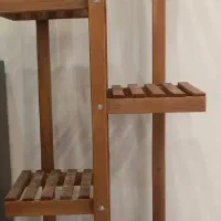 استند گل کاملا چوبی