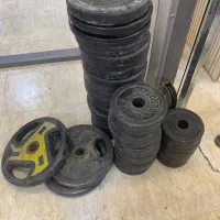 صفحه و دمبل