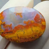 سنگ عقیق پر طاووسی کلکسیونی